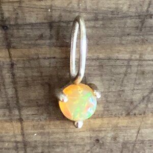WWAKE Opal Charm 14k Gold